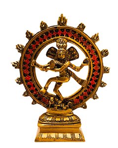 Shiva Nataraja na Roda de Fogo