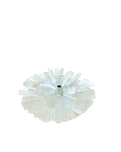 Incensário Vertical Selenita Branca