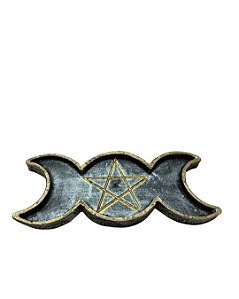 Incensário Vertical Trilua - Cor de Prata