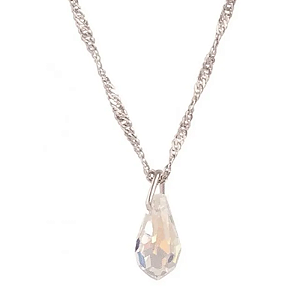 Colar Pinguinho Swarovski 11 x 5,5mm