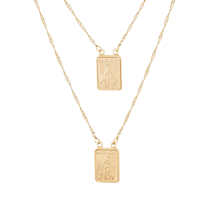 Escapulário Dourado