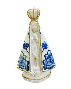 Nossa Senhora Aparecida - Manto de Rosas Azuis