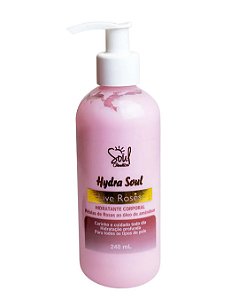 Hydra Soul Live Roses Hidratante Corporal de Lírio 240ml Soul Cosméticos