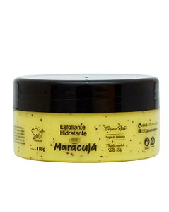 Hidratante Esfoliante Rosto e Corpo Maracujá 180g Soul Cosméticos