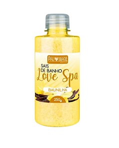 Sais de Banho - Baunilha -Linha Love - Spa Pau Brasil
