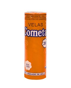 Vela de 7 dias Cometa Laranja