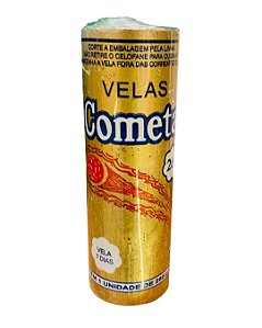 Vela de 7 dias Cometa - Dourada