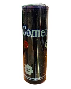 Vela de 7 dias Cometa - Preta