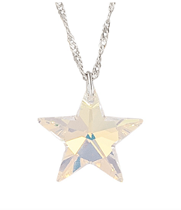 Colar Estrela Swarovski 20mm