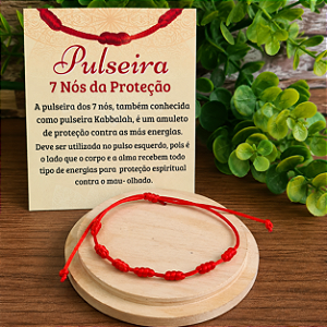 Pulseira dos 7 Nós - Fina