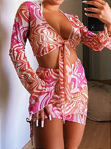 CONJUNTO MALIBU | TULE FORRADO