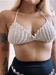Top Acqua | Crochê