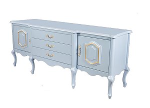 Rack Marselha - Branco - Alto Padrão Móveis.