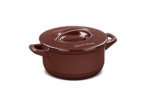 Caçarola Duo+ Ceraflame 4,3 Litros - Chocolate - Alto Padrão Móveis.