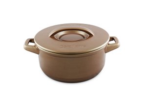 Caçarola Duo+ 4,3 Litros Ceraflame - Cobre - Alto Padrão Móveis.