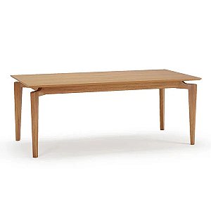 Mesa de Jantar Ellen (2,10 x 1,00) - Amêndoa - Alto Padrão Móveis.