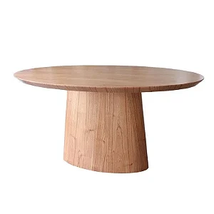 Mesa de Jantar Oval Petra Natural 1,70x0,90