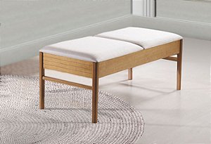 Banco Mônaco 110cm - Imbuia - Alto Padrão Móveis.