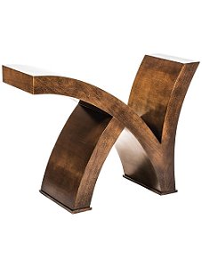 Base de Mesa K - Imbuia - Alto Padrão Móveis.