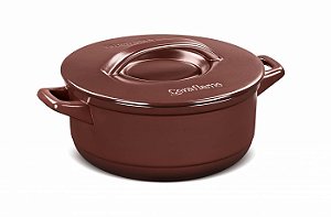 Caçarola Duo+ 6 litros Ceraflame - Chocolate