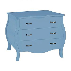 Cômoda Prince - Azul Claro - Alto Padrão Móveis.