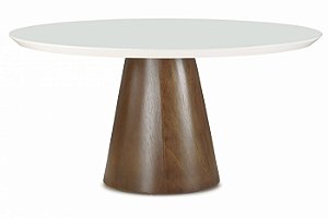 Mesa Cone Redonda (1,4 x 1,4) - Alto Padrão Móveis.