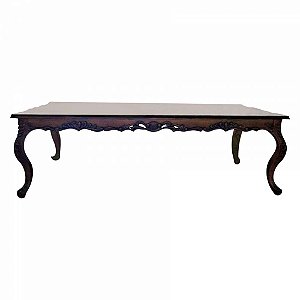Mesa de Jantar Entalhada Country 270 x 120 - Alto Padrão Móveis.