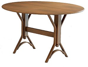Mesa Oval Milão - 1.80 x 0,90 - Alto Padrão Móveis.