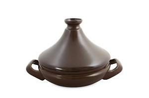 Caçarola Tagine - 1,8 Litros - Chocolate - Ceraflame.