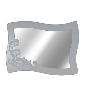 Moldura de Espelho Imperial - Branco Fosco - Alto Padrão Móveis.