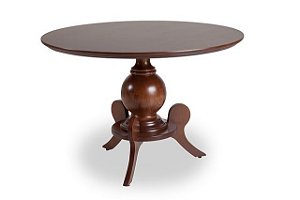 Mesa de Jantar Aspen (1.20 x 1.20) - Imbuia - Alto Padrão Móveis.