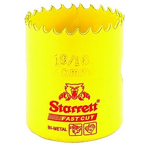 SERRA COPO BI-METAL FAST CUT 40MM- STARRETT