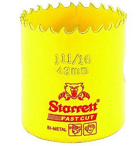 SERRA COPO BI-METAL FAST CUT 43MM- STARRETT