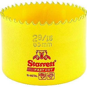 SERRA COPO BI-METAL FAST CUT 65MM- STARRETT