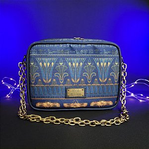 Tiracolo com bolsos - Egito Dourado Intenso