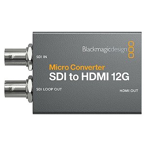 Blackmagic Micro Conversor SDI Para HDMI 12G