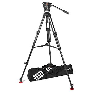 Sachtler Sistema de Tripé Ace XL com Pernas CF e Espalhador de  Nível Médio (bowl de 75mm)