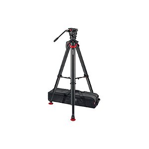 Sachtler Kit System aktiv8T com Cabeça Fluid e Tripé Flowtech 75 MS Carbono