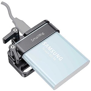 SmallRig Suporte para SSD Samsung T5 v2 para BMPCC 6K/4K e Z CAM E2