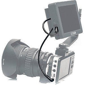 Cabo SmallHD para Alimentação da Blackmagic Pocket Cinema Camera a partir do Monitor FOCUS (12")