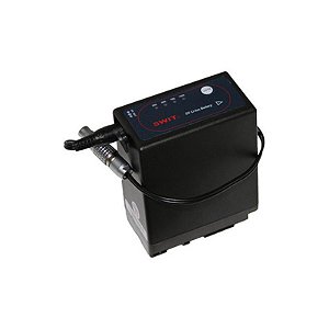 Bateria NP-F970F770 Teradek com Cabo Adaptador de 25 cm para 2-Pin Lemo