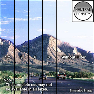 Filtro Tiffen ND 0.9 Graduado com Borda Dura 6.6 x 6.6