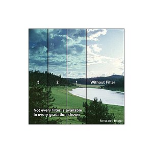 Filtro Graduado Azul Tropic 3 Tiffen 4 x 5.65" com Borda Suave
