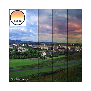 Tiffen Filtro Graduado Skyfire 2 4x5.65 (Borda Suave, Vertical)