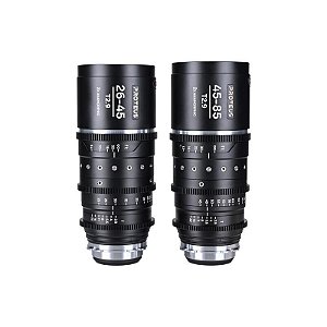 Lente Laowa Proteus 2× Anamórfica 26–45 mm T2.9 Flare Prateado PLEF