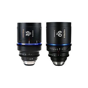 Lente Laowa Proteus 35 + 60 mm T2 PL/EF Feet Blue Flare