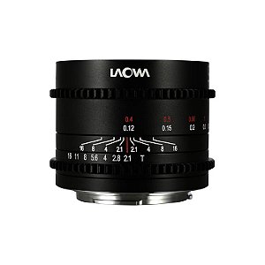 Laowa Lente Cine 10 milímetros T2.1 Zero-D para MFT