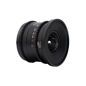 Laowa Lente Cine 6 mm T2.1 Zero-D para Micro Four Thirds