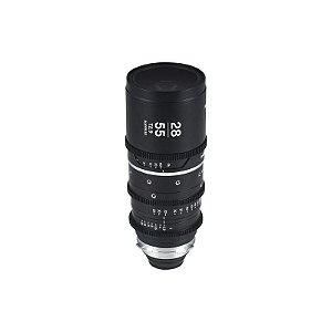 Laowa Lente Zoom Anamórfica Nanomorph 28‑55 mm T2.9 Flare Prata PL