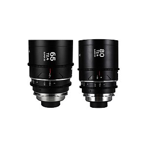 Kit Laowa Nanomorph S35 Prime 65 mm + 80 mm PL  EF Silver Flare